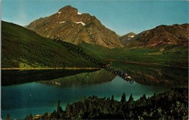 Two Medicine Peak and Lake Glacier Park Montana Postcard PC345 - £3.98 GBP