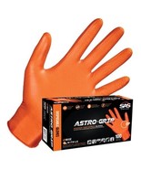 SAS Astro Grip Powder-Free Nitrile Gloves 66574 CASE (10 BOXES) XLARGE  - £219.06 GBP