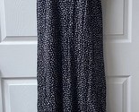 Old Navy Womens Size XL Black White Print Spagetti Strap Maxi Dress - $18.58