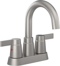 Bathroom Faucet 3-Hole Lavatory Faucet Rv Bathroom Faucet Brushed Nickel - £26.85 GBP