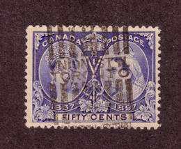 Canada - SC#60 used - 50 cent Queen Victoria Diamond Jubilee issue - £25.79 GBP