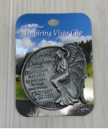 Angel Star Inspiring Granddaughter Car Visor Clip Guardian Angel metal - £4.71 GBP