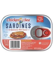 Chicken Of The Sea Sardines louisiana hot sauce 3.75 oz (pack of 6) - $44.55