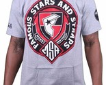 Famous Stars &amp; Straps X Msa Onore Manny Santiago Skate Grigio T-Shirt Nwt - £11.97 GBP