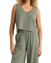 Z Supply sloane v neck tank in Palm Green - £30.28 GBP