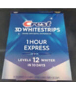 Crest 3d Whitestrips 1 hour express 20 strips, Exp 2026 - $486.11 MXN