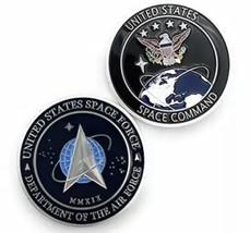 United State Air Force Space Command Challenge Coin - £10.92 GBP