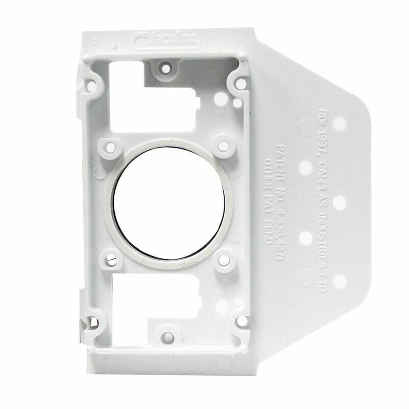 1 Canplas - Hayden Part 765568W Mounting Plate Vaculine Central Vac Cent... - $9.11