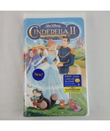 Cinderella II VHS: Dreams Come True 2002 Princess Prince Walt Disney SEALED NOS - £2.94 GBP