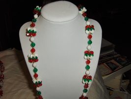 &quot;Christmas Lei&quot; necklace  - $3.00