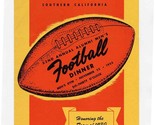 University of Southern California 1955 Alumni Men&#39;s Football Dinner 1930... - £181.30 GBP