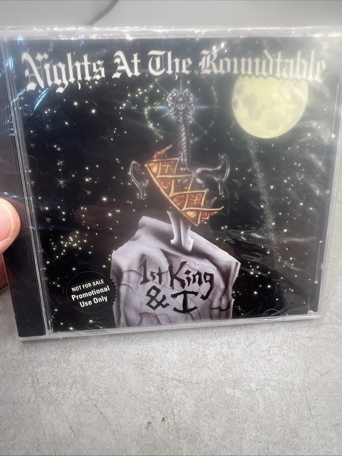 1st King & I - Nights At The Roundtable - Promo CD - Rare - New Sealed Item image 4