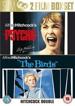 Psycho/The Birds DVD (2010) Rod Taylor, Hitchcock (DIR) Cert 15 2 Discs Pre-Owne - £14.94 GBP