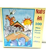 Noah&#39;s Ark 100 Piece Jigsaw Puzzle 7in x 9in Christian Inspirations  - £3.87 GBP