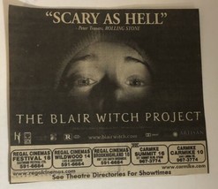 The Blair Witch Project Vintage Movie Print Ad  TPA10 - £4.68 GBP