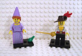 LEGO Series 12 FAIRYTALE PRINCESS &amp; SWASHBUCKLER Minifigures Complete wi... - £11.68 GBP