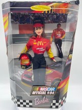 Vintage Barbie Doll NASCAR Bill Elliott 94 McDonalds Mattel 1999 Race Ca... - $18.99
