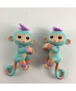 WowWee Fingerlings Interactive Electronic Pet Monkey Pair Zoo Friend Toy... - $18.76