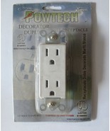 Powertech Outlet Duplex Wall Receptacle 125V 15 Amp Residential Dual Ele... - $5.43 CAD
