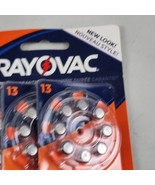 Rayovac Size 13 Hearing Aid Batteries 24 Pack Optimal Battery Tab Secure... - £7.75 GBP