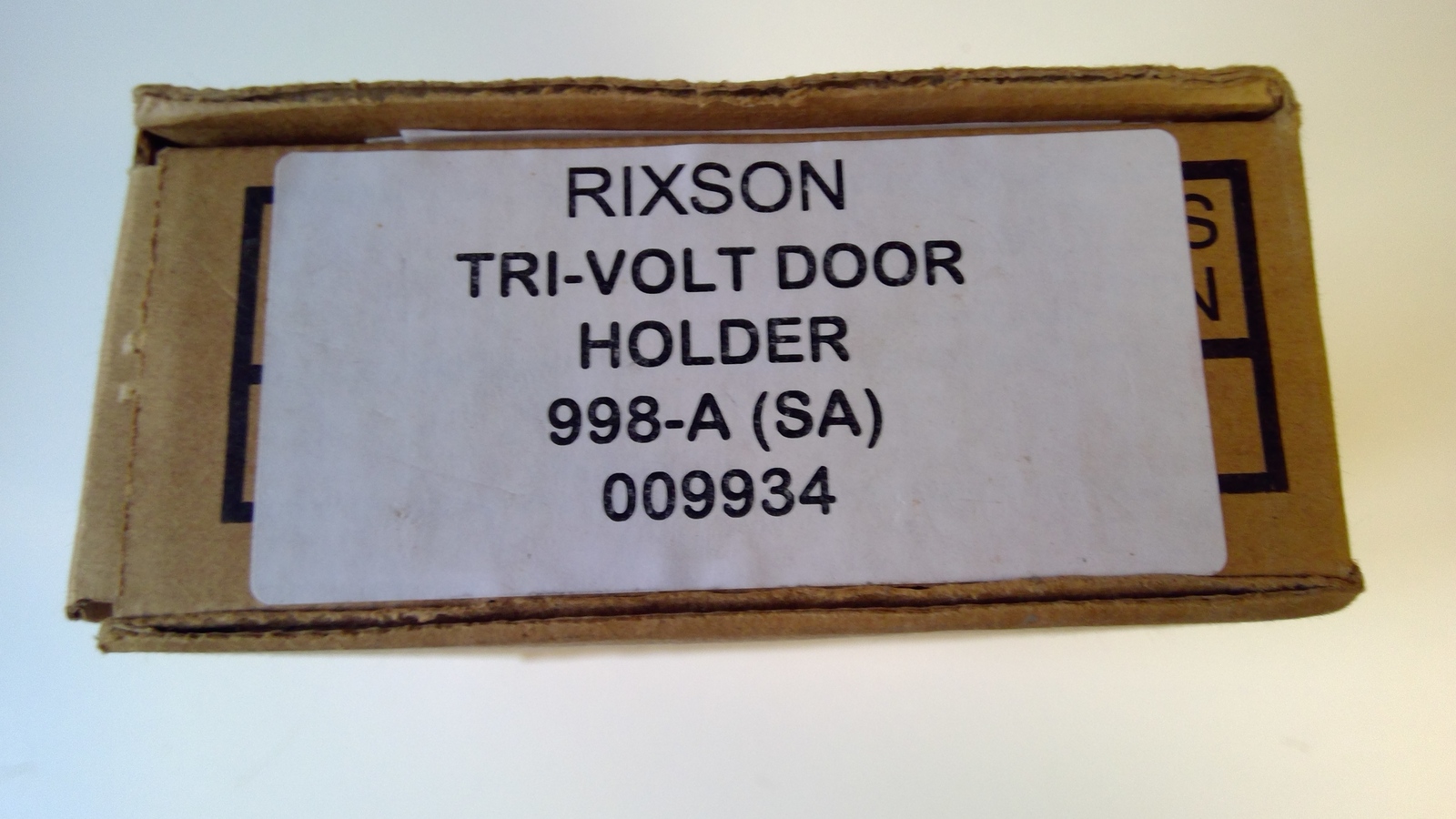 Rixson Tri-volt door holder 998-A  Electromagnetic Aluminum finish Wall ... - $48.59