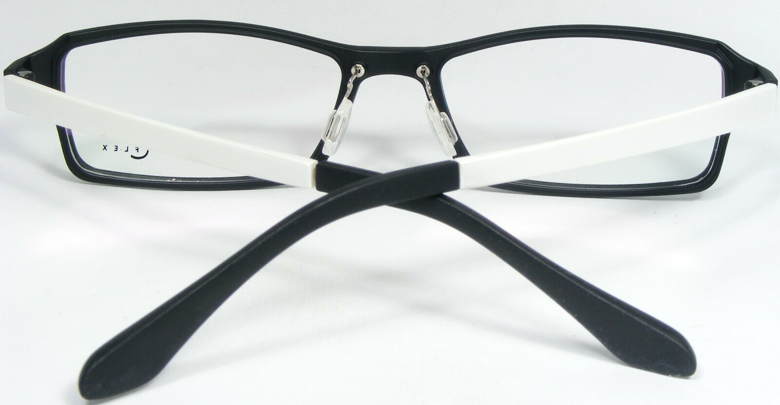 Flex Mod 0025 003 Noir Mat/Blanc Lunettes Monture 55-18-140mm Allemagne Item image 3