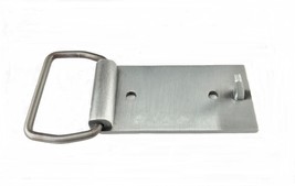 No Logo Artist Grade 1&quot; Belt Buckle Blank Snap On Flat Hardware DIY - €6,25 EUR