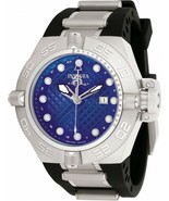 INVICTA 1155 SUBAQUA NOMA IV QUARTZ 50MM BLUE CASE STAINLESS STEEL DIAL - $512.89 CAD