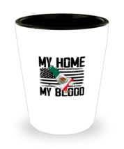 Shot Glass Party Funny My Home My Blood  - £16.04 GBP