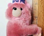 Pink Bear Pencil Hugger Finger Gripper Grabber Clip Plush HUG ME 3in. Vi... - $9.85