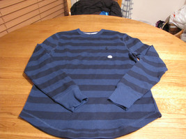 Men&#39;s Volcom stone surf skate brand long sleeve shirt small S multi blue... - £10.24 GBP