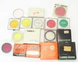 Camera Lens Filters &amp; Adapter Rings Fuji Telesar Camrex Kodak Enteco Lot... - £23.40 GBP