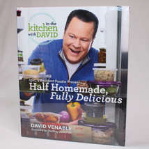 Half Homemade Fully Delicious An In The Kitchen With David Cookbook From QVC New - $16.64