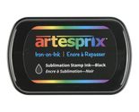 Artesprix Infusible Ink Stamp Pad for Sublimation Painting &amp; Drawing, Black - £8.77 GBP