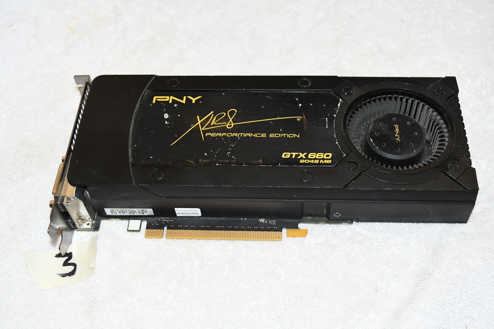 PNY NVIDIA GeForce GTX660 2GB GDDR5 PCI-E Graphics Card VCGGTX660XPB FOR... - $57.00