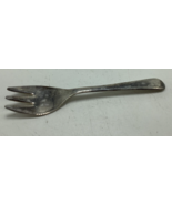Sheffield England Silver Plated Small 5&quot; Child Forks Appetizer  VINTAGE - £3.92 GBP