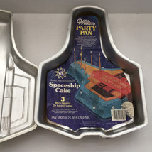 vintage 1979 wilton party pans two spaceship cake pans baking supplies b... - $19.80