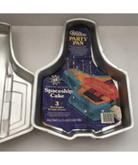 vintage 1979 wilton party pans two spaceship cake pans baking supplies b... - $19.80