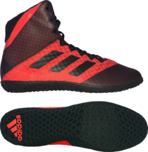 Adidas | BC0532 | Mat Wizard 4 | Red Black Wrestling Shoes | CLOSEOUT - $89.99