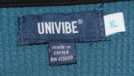 Univibe UB221469 Extra Large Moraccan Color Long Sleeve Thermal Shirt image 3