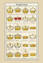 Foreign Crowns - Bohemia, Sardinia, et al. 20 x 30 Poster - £20.43 GBP