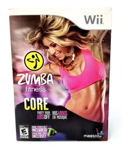 Zumba Fitness Core Wii W/ Belt Dance Fitness Exercise Dancing Music Brand New - £11.32 GBP