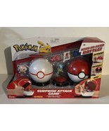 Pokémon Surprise Attack Game, 10 Piece Set Charmander + Riolu Poké + Rep... - $32.59 CAD