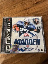 Cib Madden Nfl 2001 Football Sony Playstation 1 One PS1 Video Game - £4.65 GBP