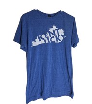 Tultex Short Sleeve Blue Kentucky Logo Tshirt Women&#39;s Size M - $131.21 MXN
