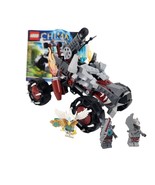  LEGO LEGENDS OF CHIMA: Wakz&#39; Pack Tracker (70004) Manual Finifigures Co... - £25.24 GBP