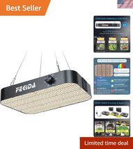 Dimmable LED Grow Light 12000 Lumen 130 Watt, 2024 Best 2x2ft Grow Tent ... - $102.46