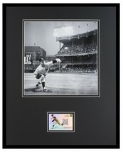 Whitey Ford 16x20 Framed Game Used Uniform &amp; Photo Display Yankees - £59.19 GBP