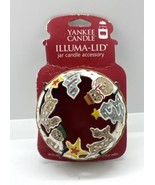 Yankee Candle Frosted GingerBread Reindeer Tree Cookies Illuma Lid Topper - £12.50 GBP