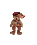 Ty Beanie Babies PGA Golf Tour Charitee Bear Plush Stuffed Animal Toy 6 ... - £5.02 GBP